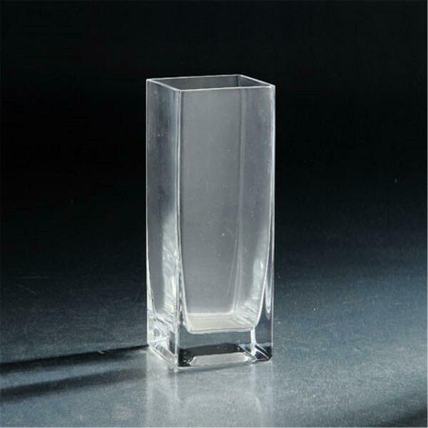 Diamond Star 4 x 4 x 10 in. Square Glass Container, Clear 84811C